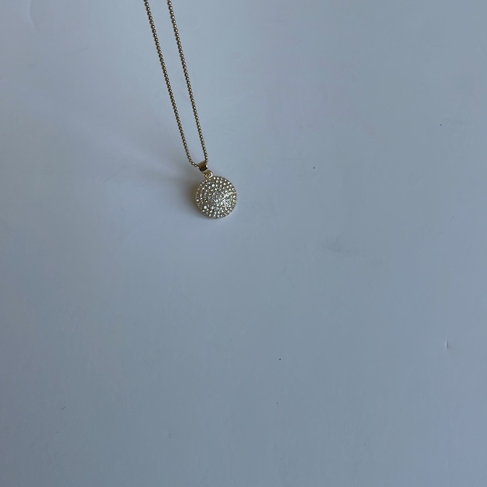 Talbots Rhinestone/Gold Necklace - Picture 11 of 13